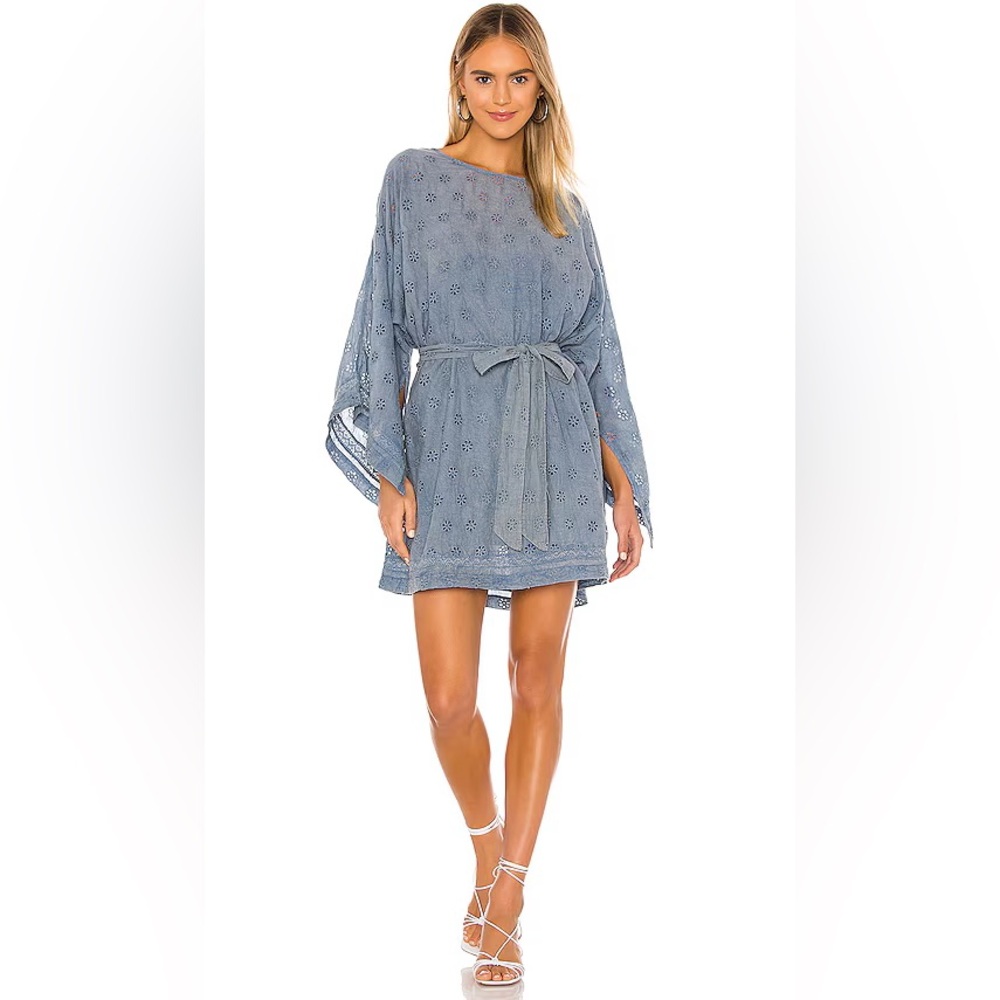 Tularosa Melinda Dress in Vintage Blue